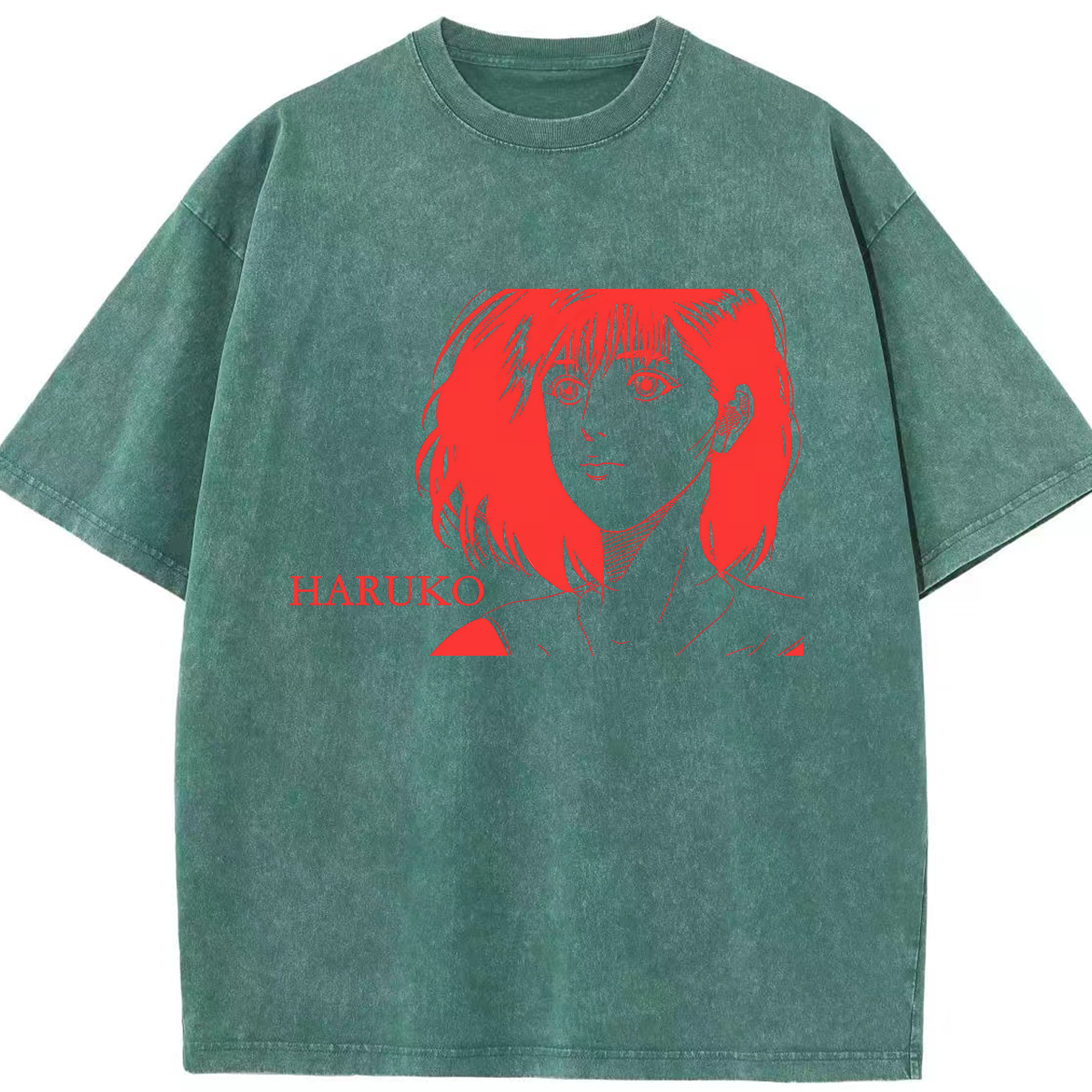 （画像用） SLAM DUNK／スラムダンク 綿100% ヴィンテージ風 半袖Tシャツ（フロントプリント）